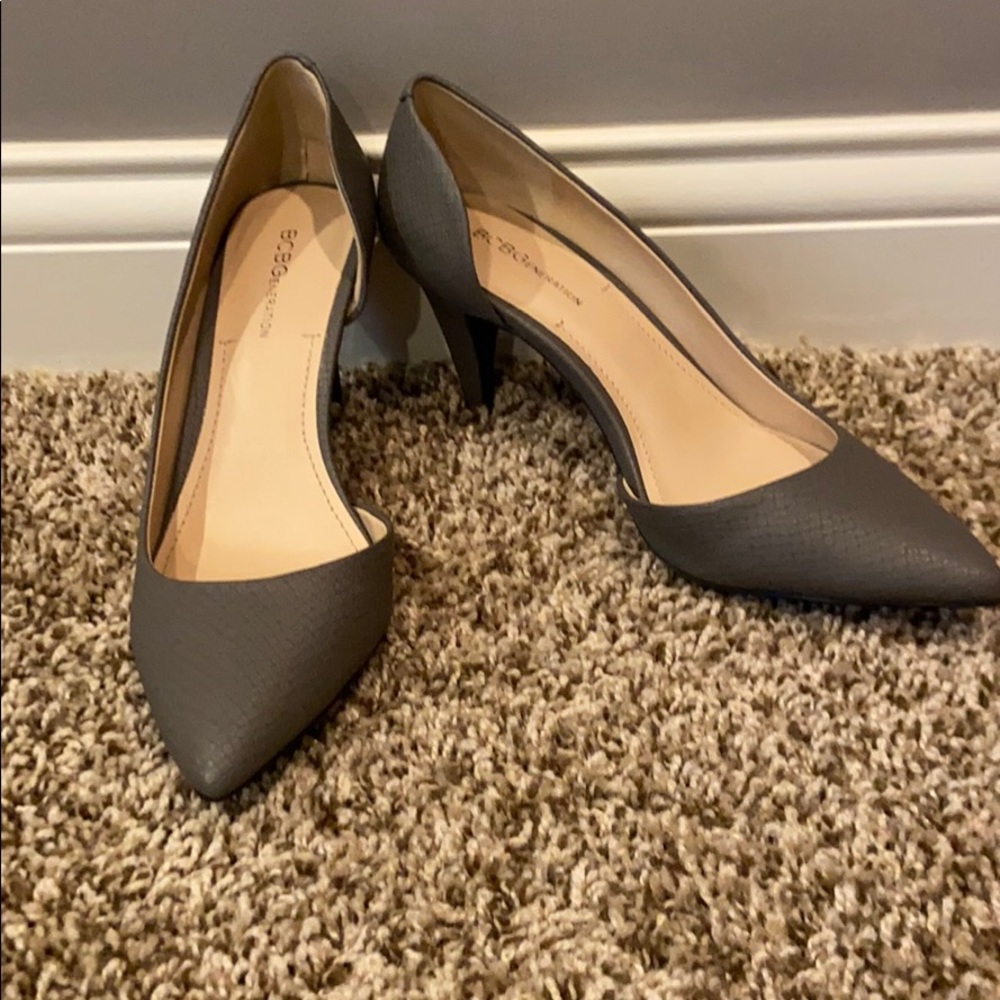 Grey heels